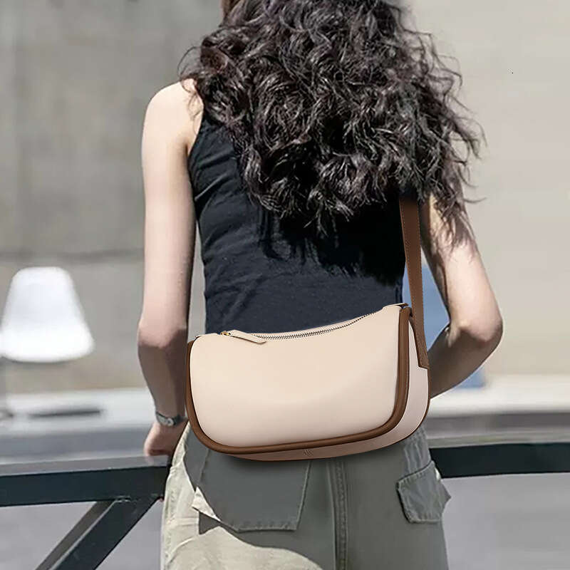 New Women S Dumpling Crossbody Summer Genuine Leather High End Chest Versatile Small Bag Bags