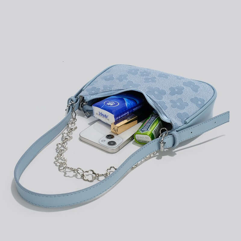 Free shipping designer bag Luxury High end Printed Chain Underarm for Women New Fashion Versatile Jacquard Shoulder Simple Commuter Small Bag Handbags