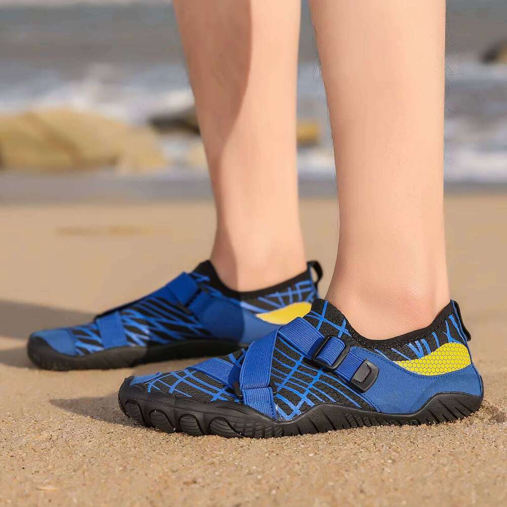 New Design Unisex Summer Aqua Sneakers Walking and Surfing Five Fingers Non-slip Wading Shoes