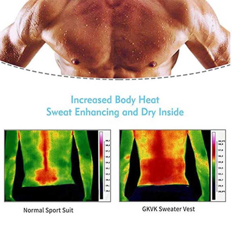 CXZD Men Waist Trainer Vest Neoprene Corset Compression Sweat Body Shaper Slimming Shirt Workout Suit W250616