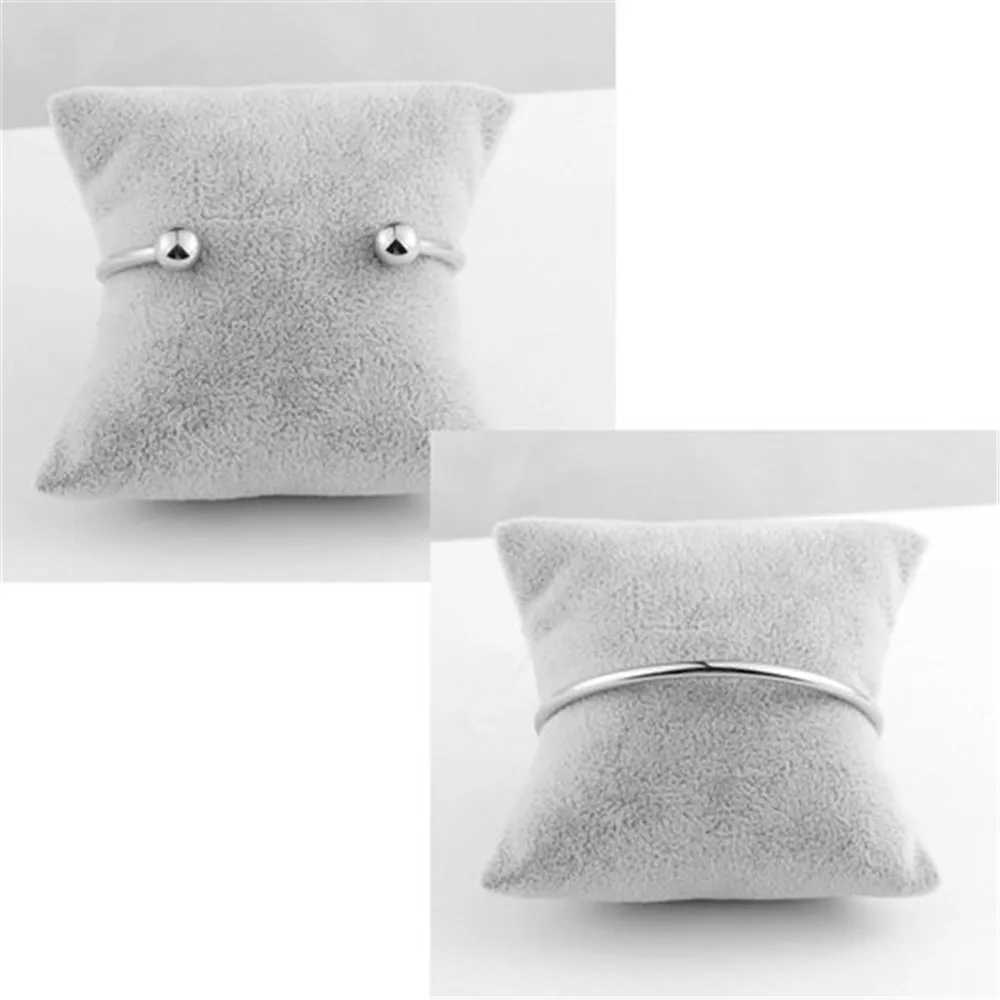 316L Stainless Steel Bangle Screw End Ball Cuff Charm Beads DIY Jewelry for Women Men Z250616