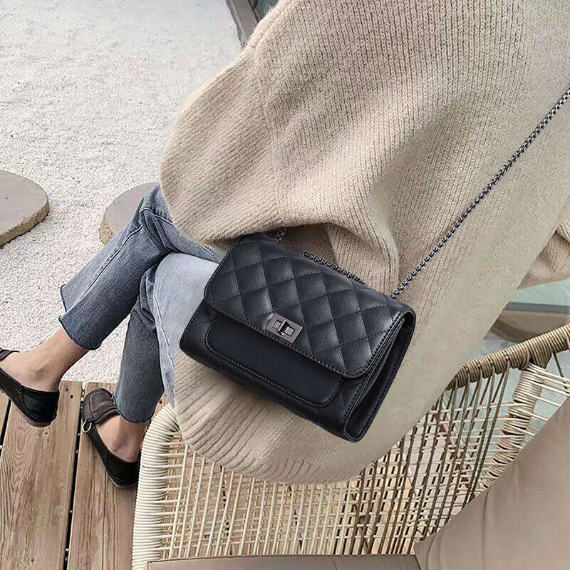 Women S Summer New Trend Genuine Leather Crossbody High End Versatile Fashion Chain Shoulder Bag