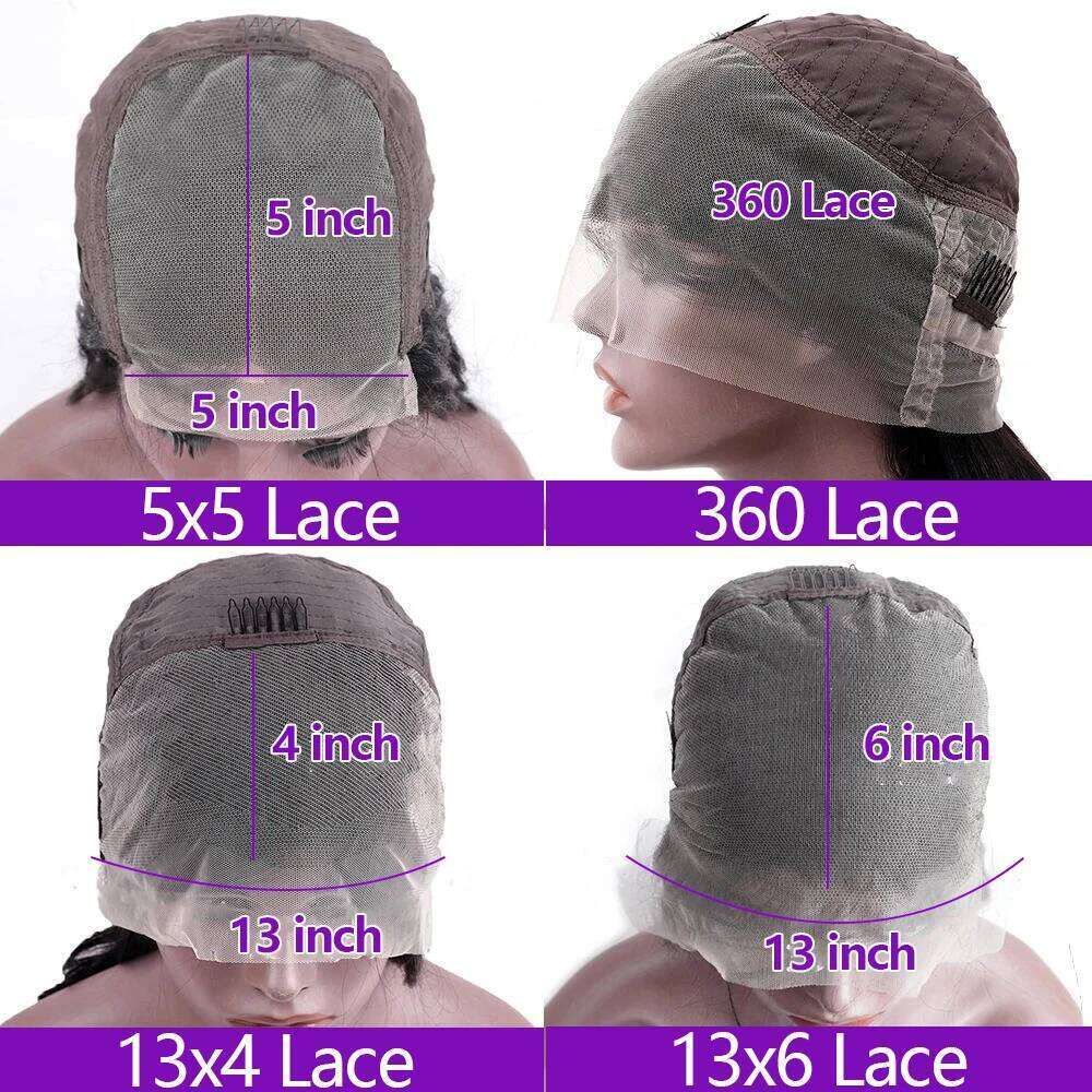 40 Inch Body Wave 13x6 Hd Frontal Wig Human Hair 360 Brazilian Pre Plucked For Women 13x4 Lace Front Wigs 200 Density