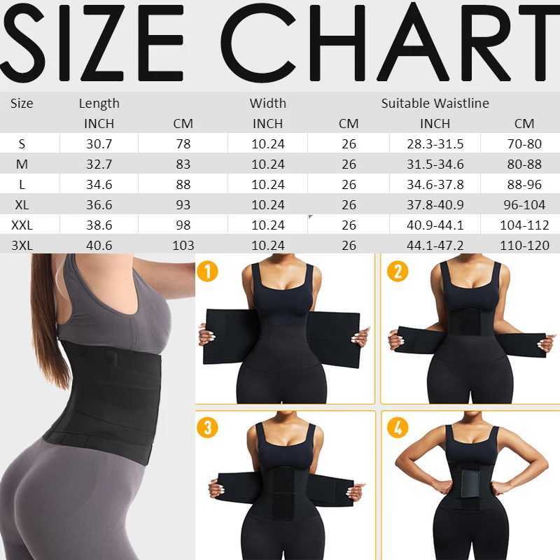 High Elasticity Women Fitness Lose Weight Compression Double Waist Trainer Fat Tummy Control Waist Trimmer Back Support Belt Gym W250616