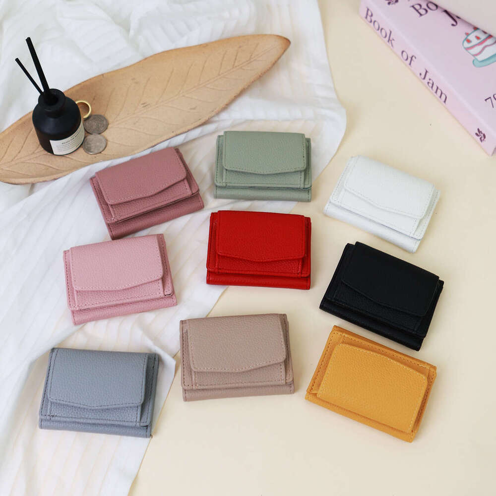 Hot Selling Women's Short Wallet Japanese Style Multi-Card Slot Card Holder 70% off Mini Student Coin Purse