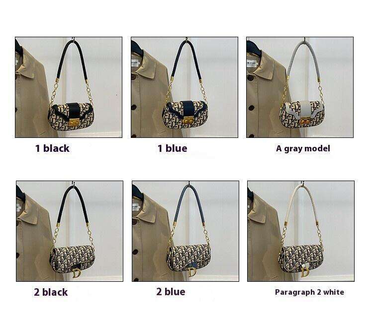 2025 Designer Tote Bag Hot Free Shipping Shoulder Bags New Casual Handbag Fashionable Letter Daily Flap Black Blue For Women 0285