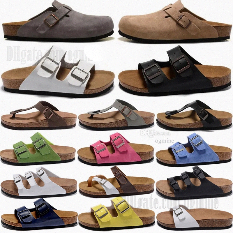 2025 classic Designer Slippers Platform Flip Flop Leather Slides Buckle Women Mens Sandals men womens Outdoor Loafers sliders 35-45 35nMqN#