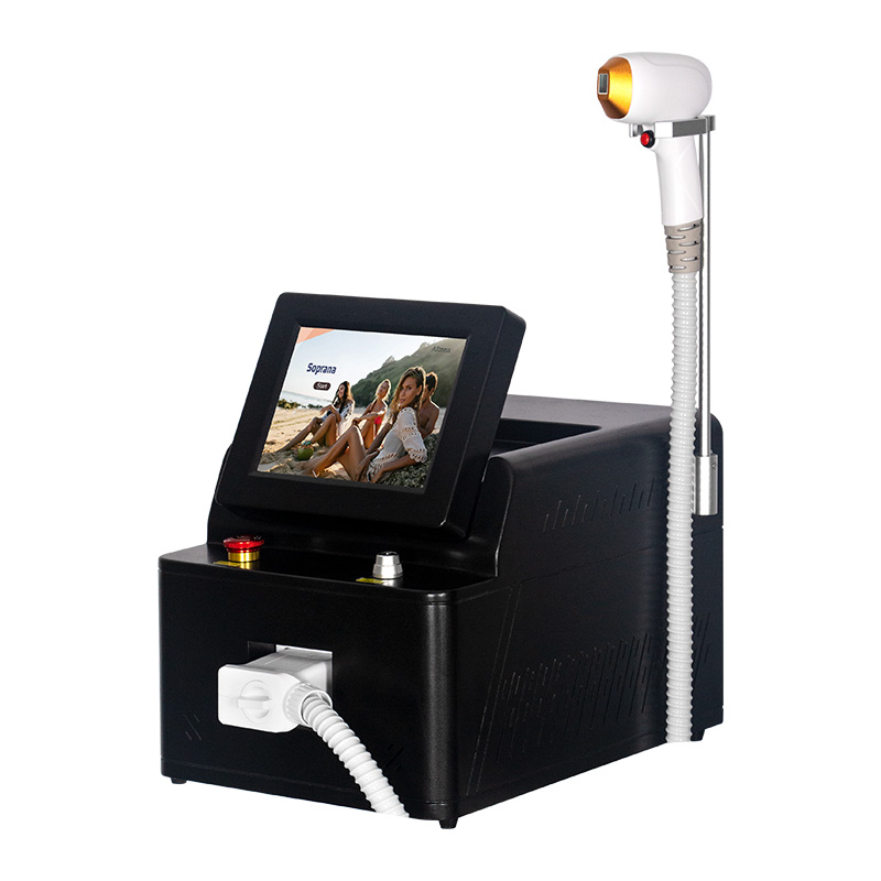 Diode Laser755 808 1064NM Multi Wavelengths Hair Removal Machine Cooling Head Painless Laser Epilator Face Body Hair Removal