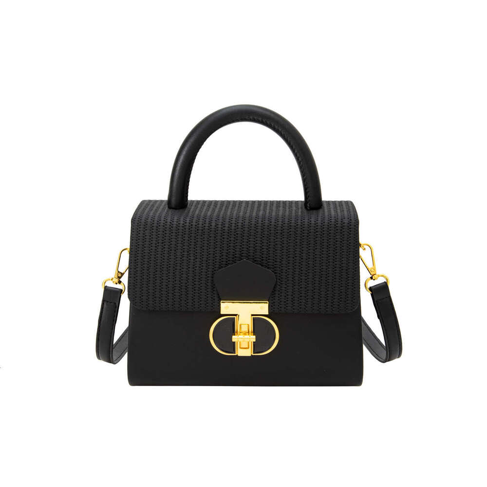 New Women's Niche Design Handbag Trendy Patchwork Shoulder Crossbody Bag