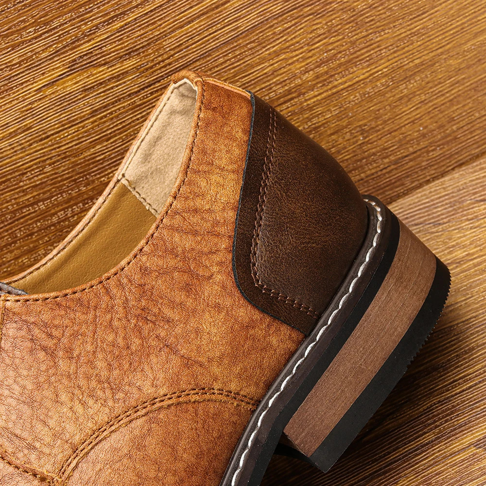 Size 713 Men Shoes 2024 Casual Derby Fashion Leather 250612