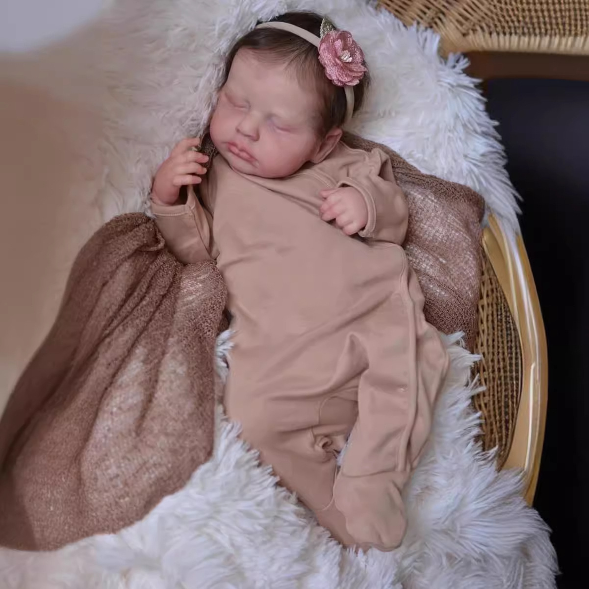 20inch Realistic Reborn Doll Childrens Pretend Play Toy Loulou 231027