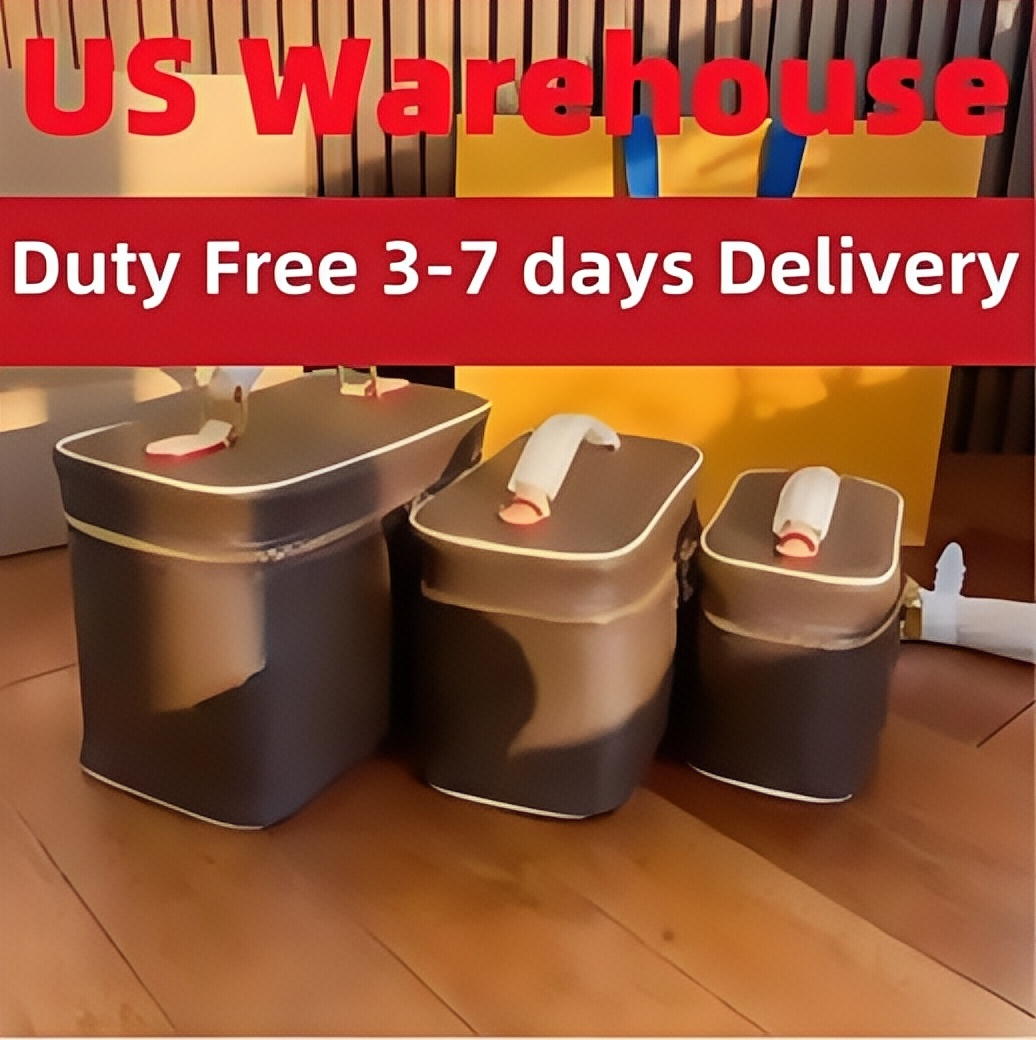 Makeup Designer Bag for Womens Luxury Handbag Leather Make Up Toiletry Clutch Bags CrossBody Shoulder Totes Cosmetic Wash Purse Wallet beach backpack