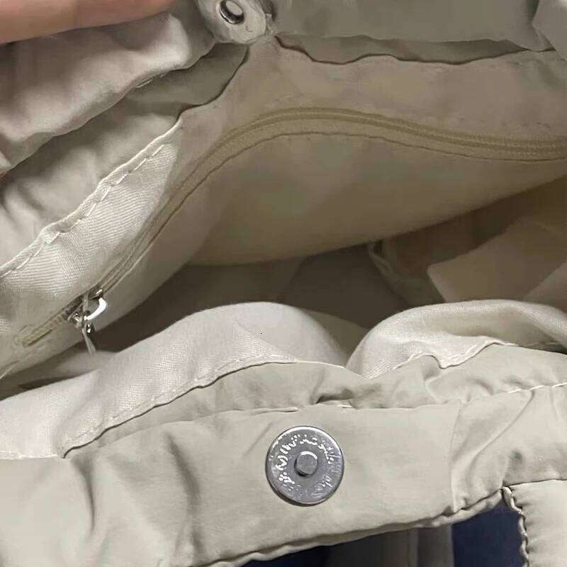 Women's Bags Designer Korean Casual Small Puffer Backpacks For Women Designer Handbag And Purse New In Polyester Top Handle Cloth Shoulder