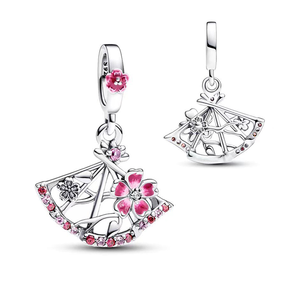 FewDook Hot Sale Glow-in-the-dark Whales & Deer Dangle Charms fit Original Pan Bracelet DIY Jewelry 2025 Game Co branded Series Necklace