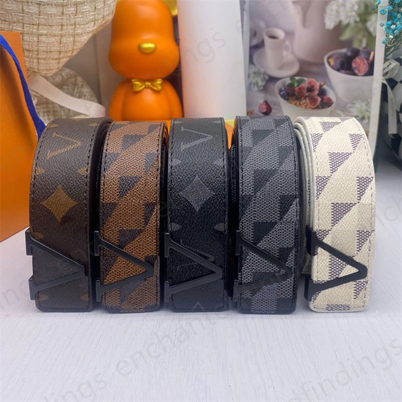 mens designer belt men luxury belts fashion classic belts for men designer genuine leather belt High Quality letter smooth buckle 100-125cm