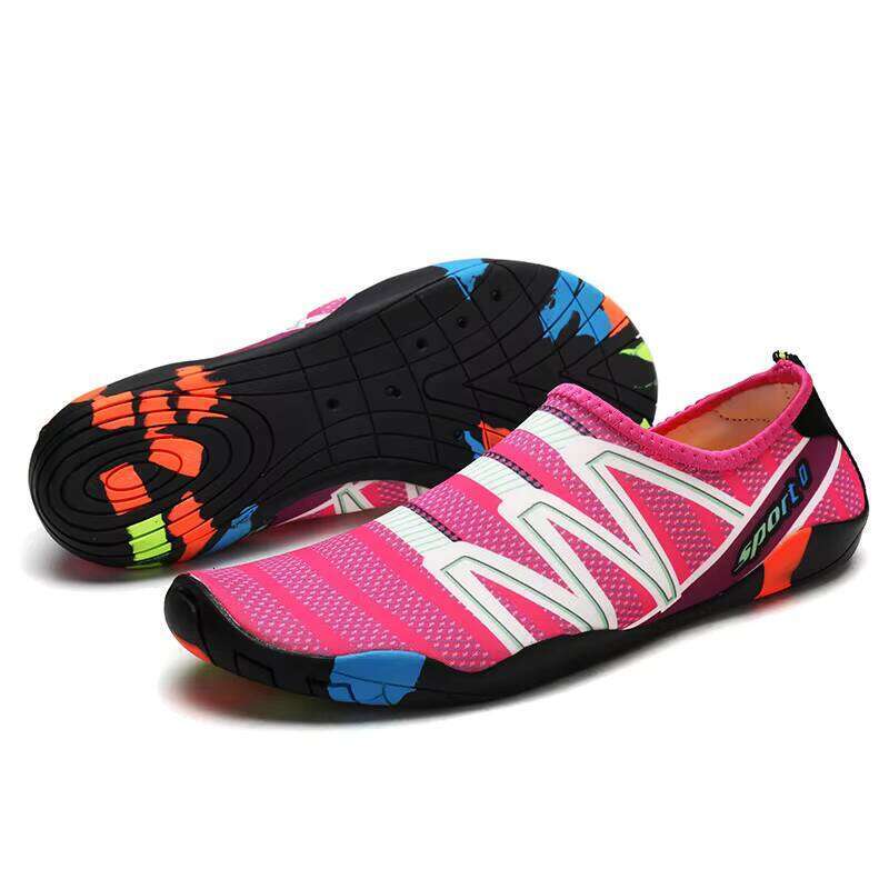 Outdoor Anti Slip Barefoot Water Shoes Women's and Men's Lightweight Quick-Dry Aqua Beach Wading Sandals