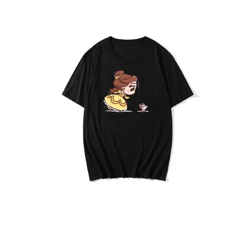 Kawaii Girl Harajuku T Shirt Women Ullzang Cute Anime T-shirt Funny Cartoon Graphic T shirt 90s Fashion Top Tees