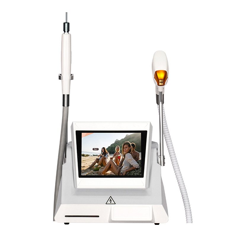 Soprano Titanium Hair Removal Professional 2 In 1 Diode Laser Pico Ipl Nd Yag Picosecond Laser Opt Hair Removal Tattoo Removal