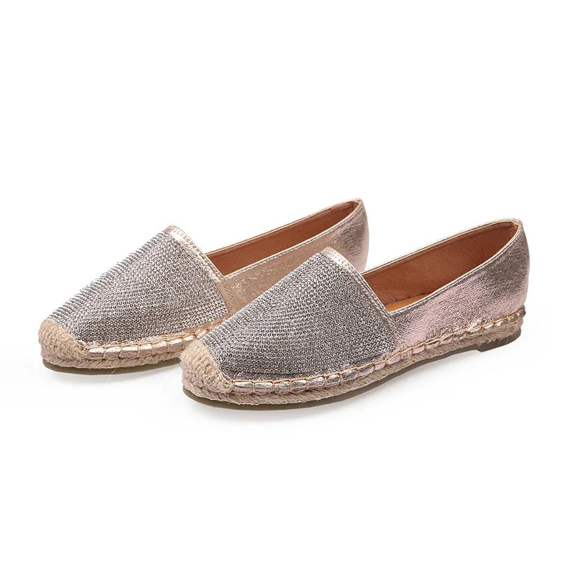 Fisherman Shoes Women Flats Casual Round Toe Spring Lazy Loafers Bling Woman Single Sneakers Summer Shoes Female Flats 250613