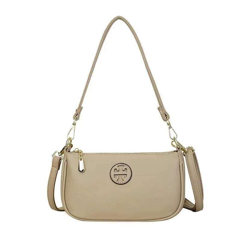 Designer Paris Fashion Shopper Bag - Unique Leather Crossbody Messenger with Chain Strap Vintage Minimalist Large Capacity Tote