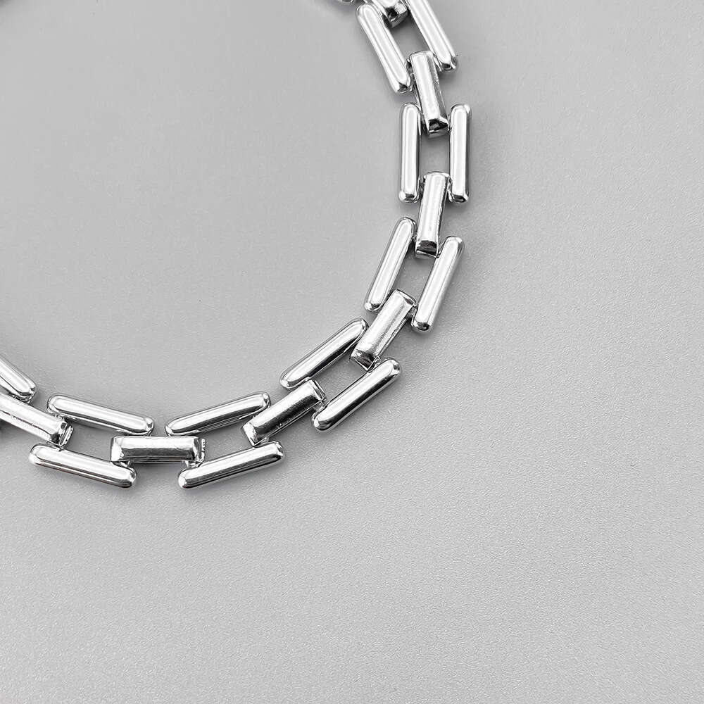 eManco Titanium Hip-Hop Trendy Ins Men's Stainless Steel Non-Fading Bracelet Daily