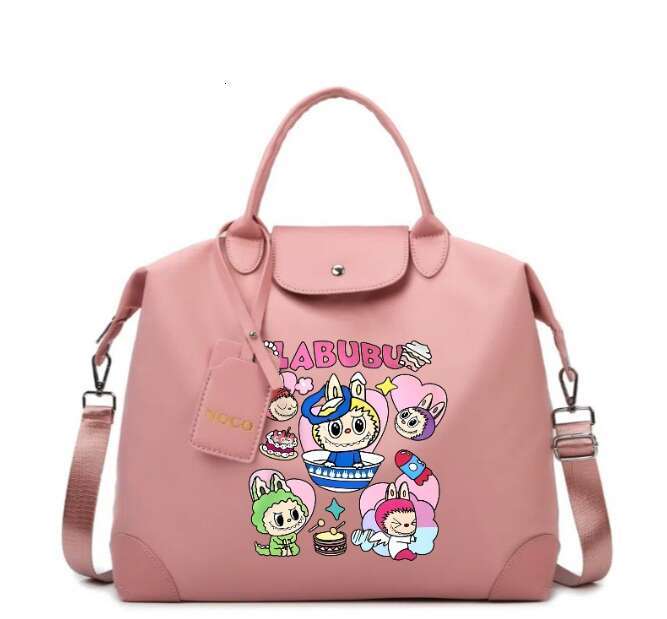 Hot Selling Labubu Cute Travel Bag Carry On Lage Handbag Large Capacity Portable Bags Cartoon Anime Graphic Print Backpacks Party Gifts Designer Bags