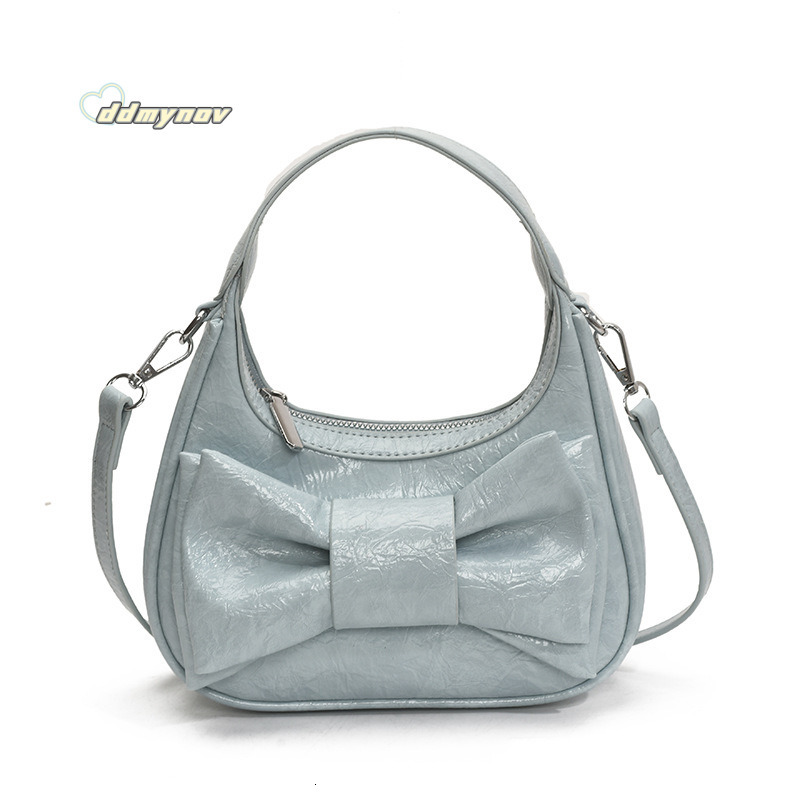 Summer Stylish Bowknot Handbag for Women 2025 New Korean Fashionable Elegant Versatile Shoulder Crossbody Bag Trendy ddmynov ddmynov