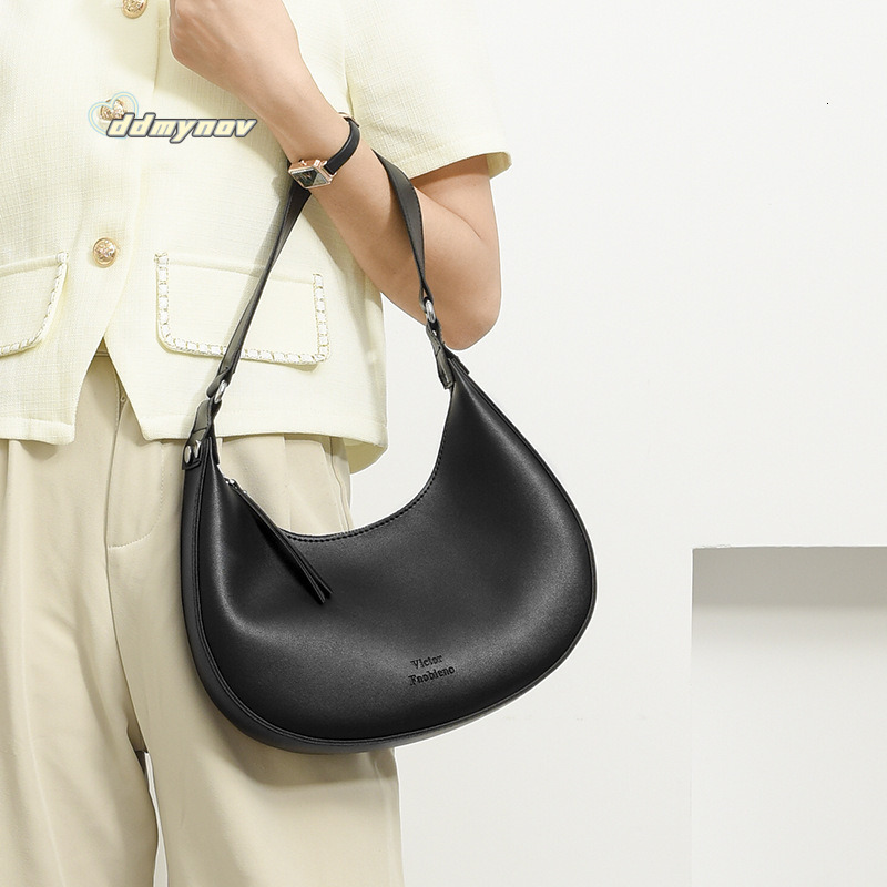 2025 New Crescent for Women Fashion Versatile Underarm Commuting Stylish Niche Design French Single Shoulder Women's Bag ddmynov ddmynov