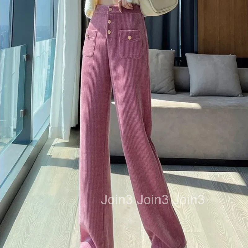 Korean Fashion Long Slacks Female Trousers Classic Outfits Trends 2025 High Quality Womens Pants Aesthetic Elastic 90s Clothing