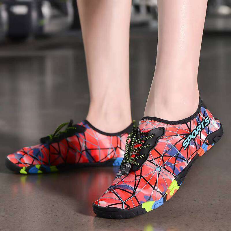Outdoor Unisex Anti Slip Water Sport Barefoot Breathable Aqua Beach Quick-Dry Wading Shoes