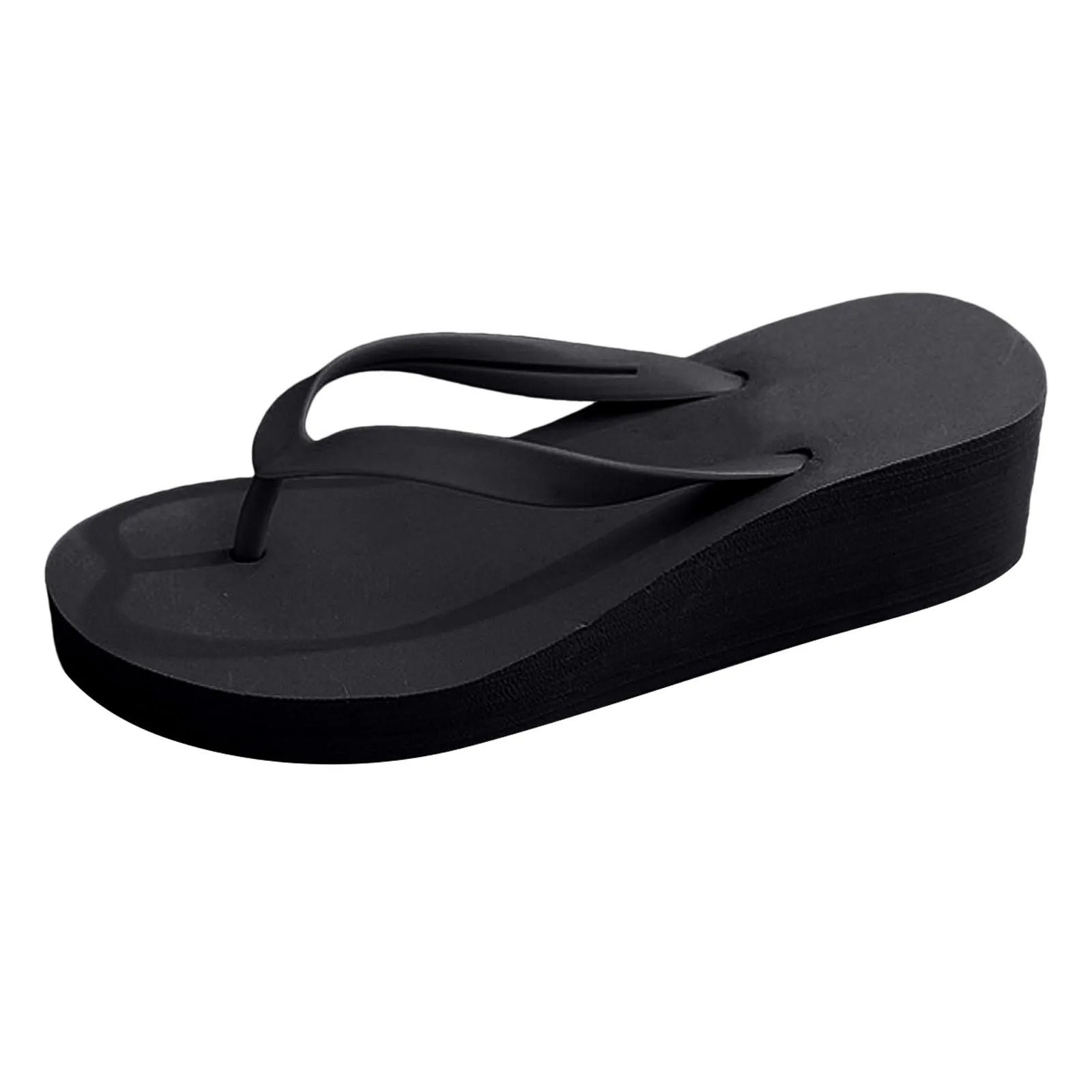 WomenS Thong Slippers Summer Platform Slope Heel Wedges Bohemian Beach Shoes Slippers Sandals Memory Foam Flip Flops Rain Boots 250614