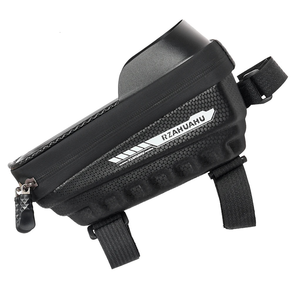 EVA Bicycle Front Frame Bag Touch Screen Bicycle Bag MTB Waterproof Phone Holder Case Bicycle Accessories PU Fit for 7 In Phones 250610