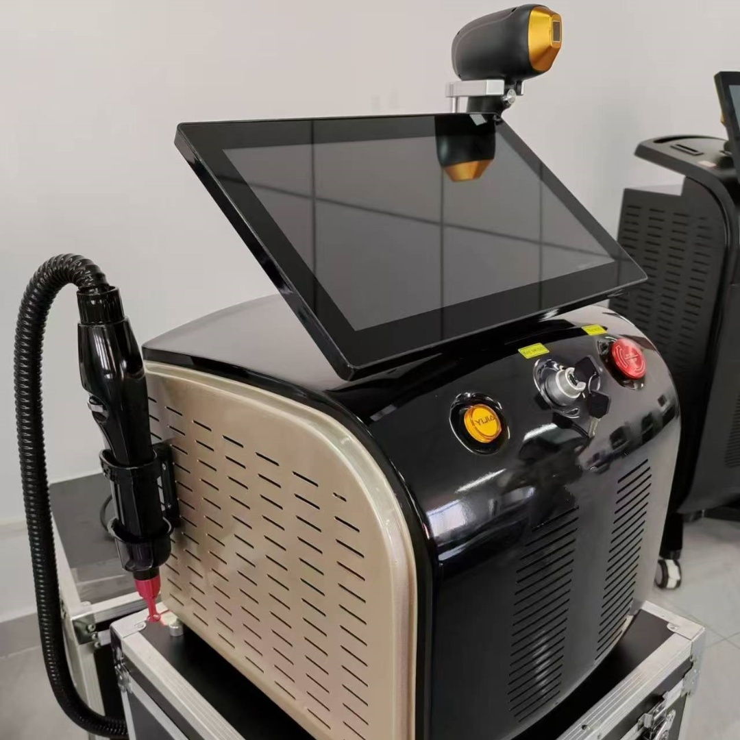 2 in 1 Diode Laser Hair Removal Diode Laser and Picosecond Laser Tattoo Removal Machine with Multi Wavelength 755nm 808nm 1064NM