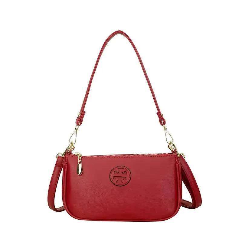 Designer Paris Fashion Shopper Bag - Unique Leather Crossbody Messenger with Chain Strap Vintage Minimalist Large Capacity Tote