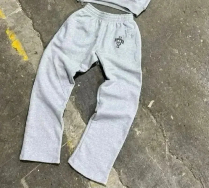 High Street Goth trend mens clothing suit Fashion streetwear retro sportswear American punk hiphop casual loose couple suit 250612