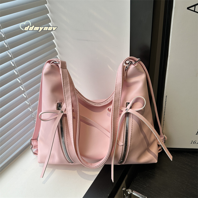 Underarm 2025 Spring Summer Fashion Gentle Single Shoulder Niche Design Korean Style Women's New Tote Bag ddmynov ddmynov