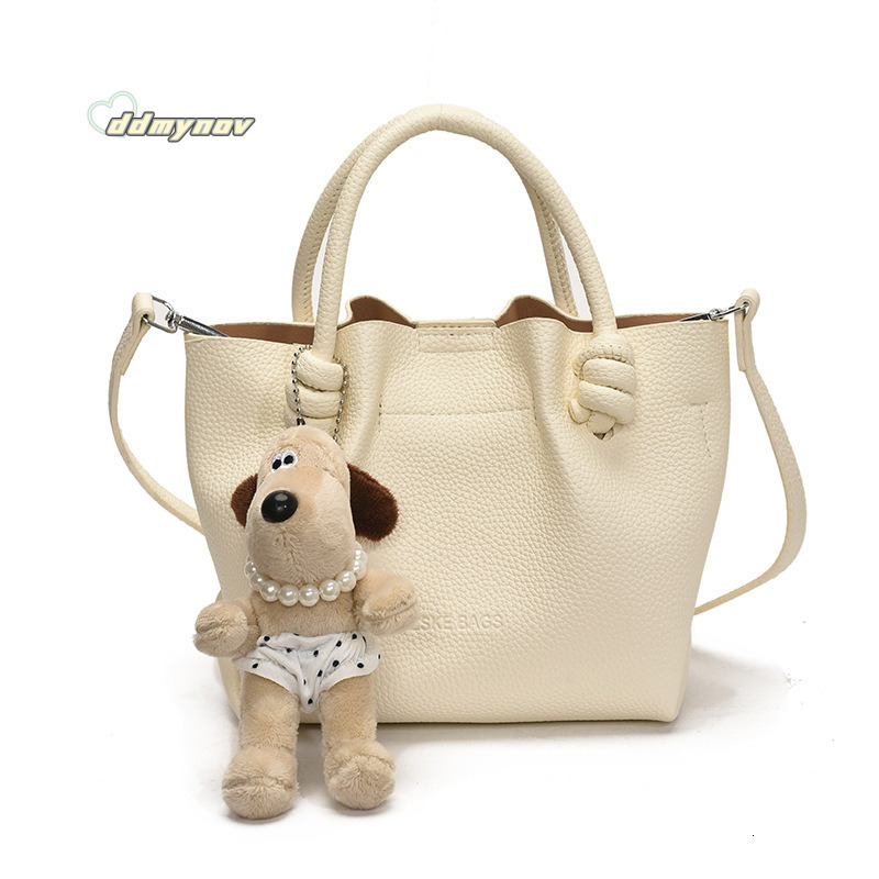 Summer High-End Fashion Handbag Women 2025 Korean Style Versatile Bucket for Work Commute Crossbody Bag ddmynov ddmynov