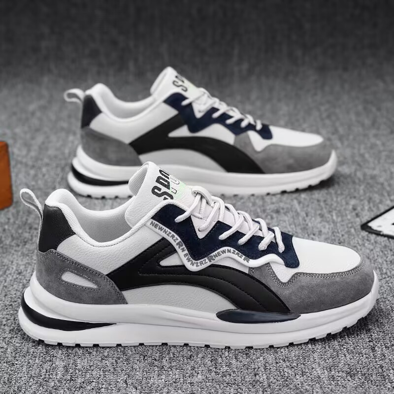 Fashionable men's sports shoes new arrivals versatile soft sole comfortable running shoes