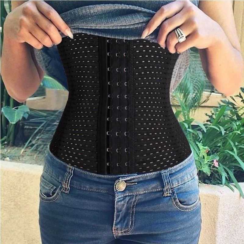Waist Trainer Tummy Control Body Shaper Women XS~6XL Slimming Belt Corset Abdomen Belly Fitness Compression Shapewear W250616