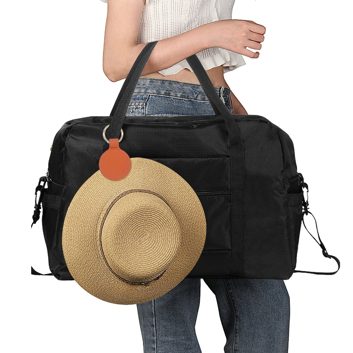 1PC Magnetic Hat Clip On Bag Holder For Handbag Backpack Luggage PU Leather Keeper Travel Accessorieszmt 250616