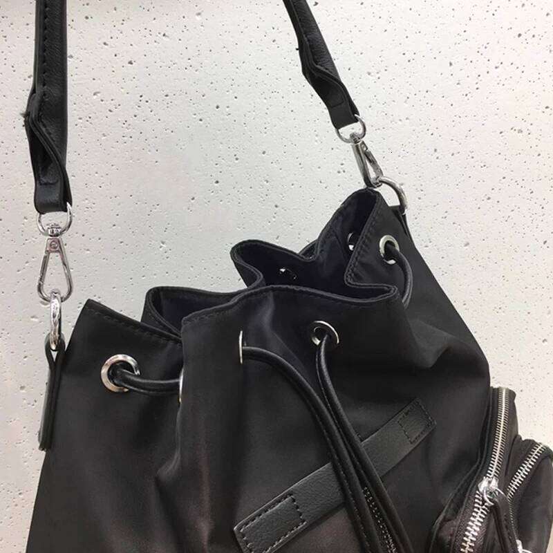 Women's Bags Designer Moto & Biker Backpack For Women Designer Handbag Purse 2023 New In Polyester Preppy Style Multiple Pockets Cloth Shoulder