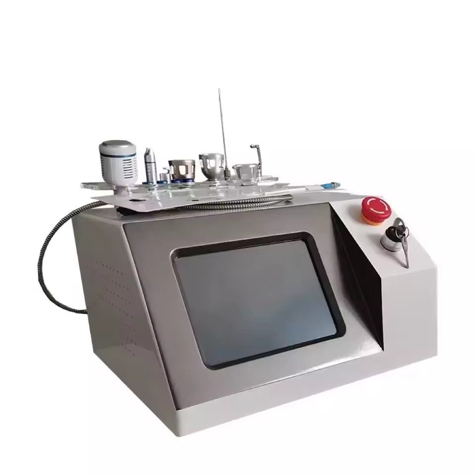 New Semiconductor Laser 6-In-1 980nm Laser For Removing Fat, Spider Nevi, Vascular Cleaning, Nail Fungus Beauty Machine