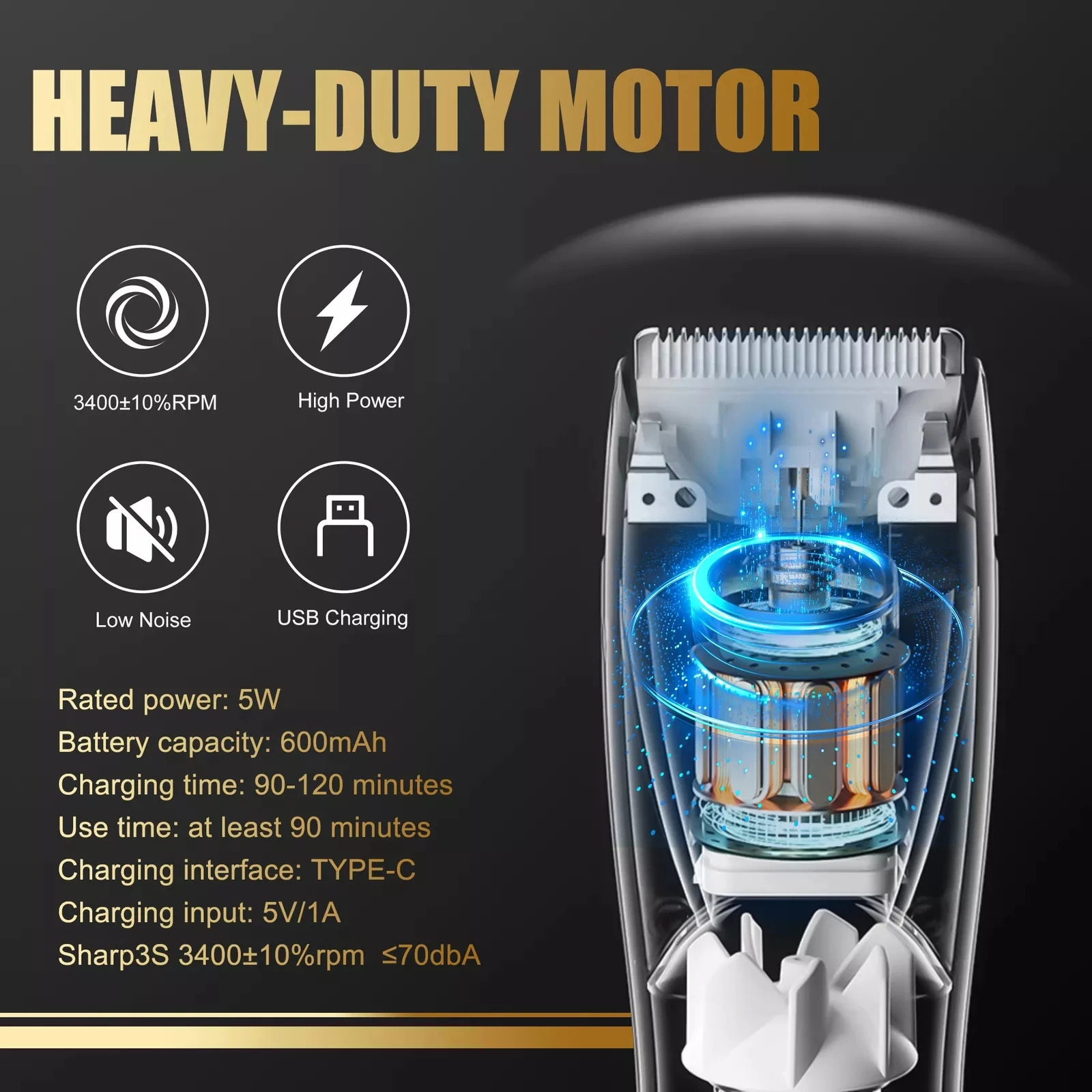 Sejoy Pet Hair Clippers For Dog Cat Hair Trimmer ShARP3S Cat Shaver Hair Cutting Machine Puppy Grooming Haircut Low Noice 250614