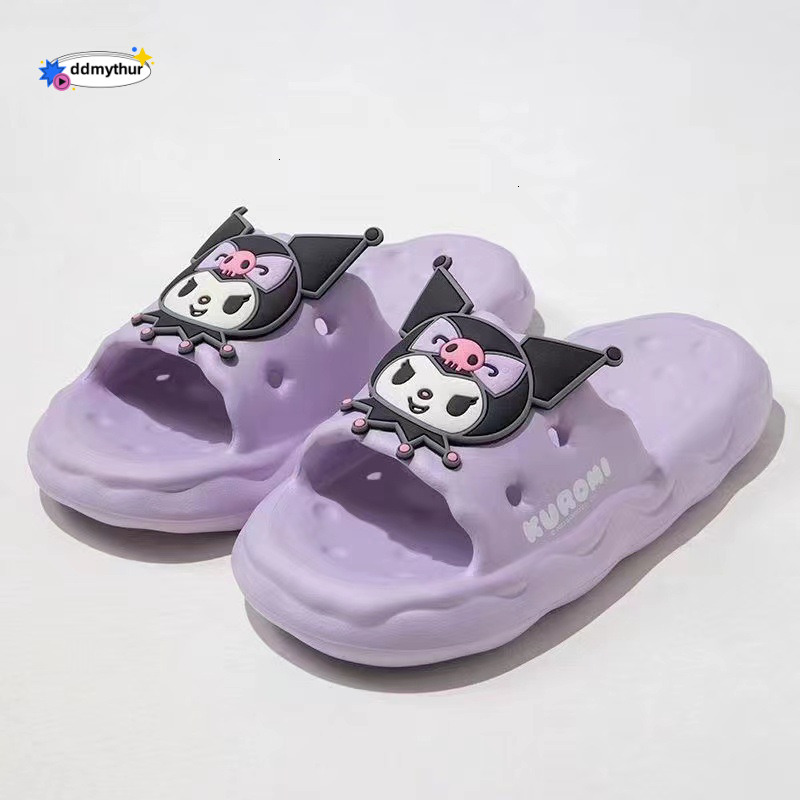 Cinnamoroll Women's Slippers Summer Indoor Home Dormitory Student Version Non-Slip Odor-Resistant Bathroom Shower Sandals for Women ddmythur