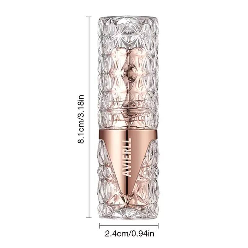 10 Colors Fine Glitter Quicksand Gold Lipstick Moisturizing Silky Pearlescent Lip Tint Long-lasting Sexy Lips Makeup happy