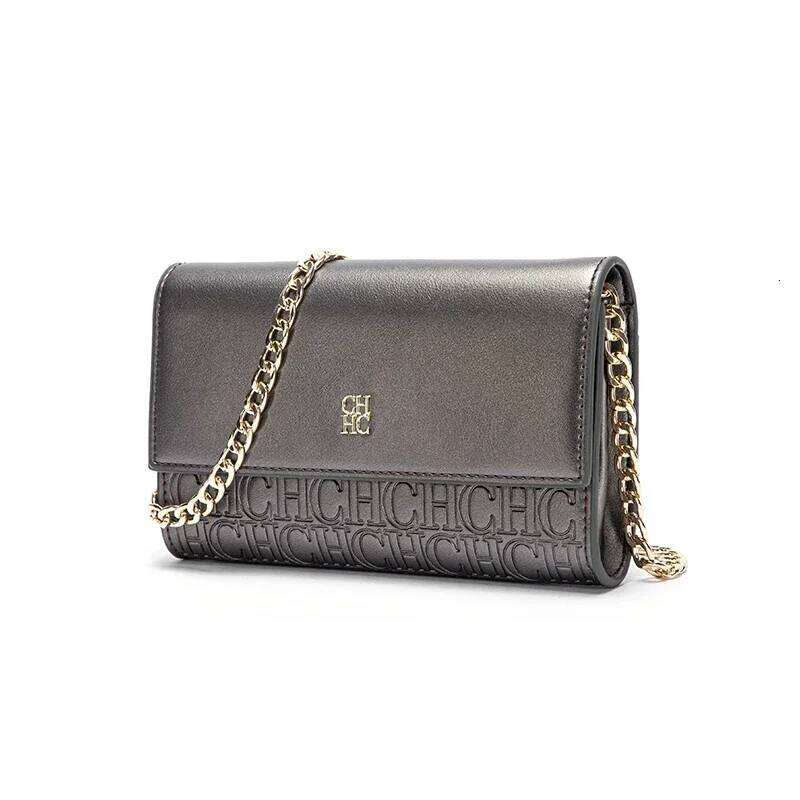 CH Exquisite Craftsmanship Light Design Temperament Women's Crossbody New 2024 Classic Chain Bag