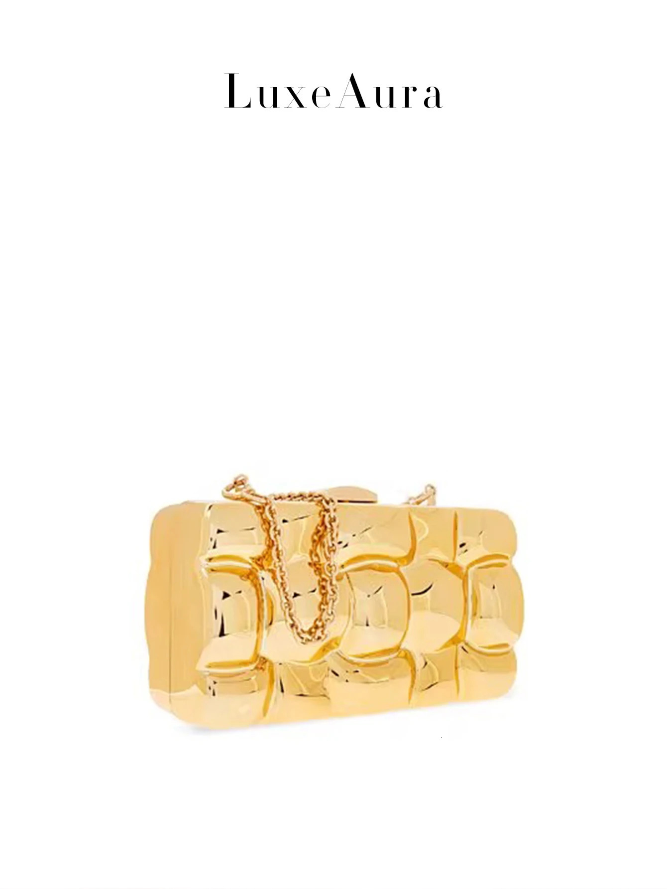 European and American Style Acrylic Evening Bag Ladies Clutch with Fashionable ConcaveConvex Muscle Design MetalLike Re 250614