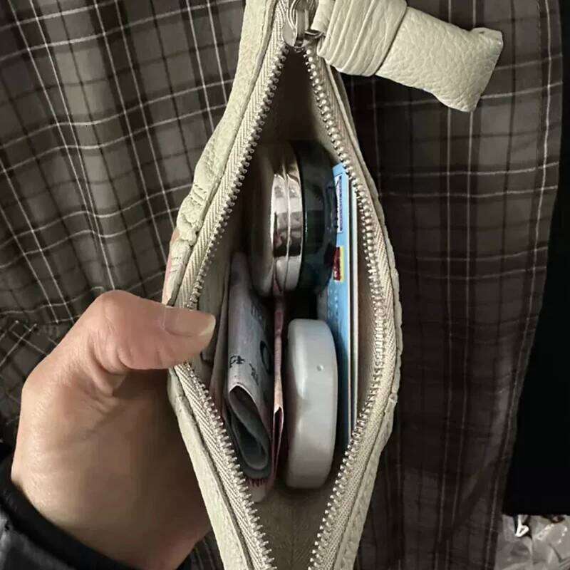 Women's Bags Designer Genuine Leather Mini Bags For Women Designer Handbags Purses New In First Layer Cowhide Splicing Design Coin Clutch