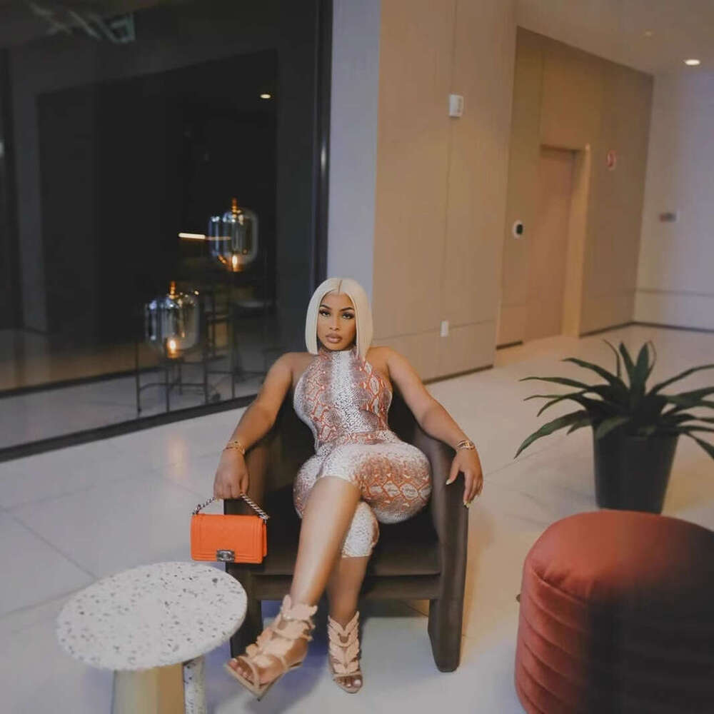 Summer New Sexy Stretch Quilted Striped Sleeveless Bodysuit For Women B5