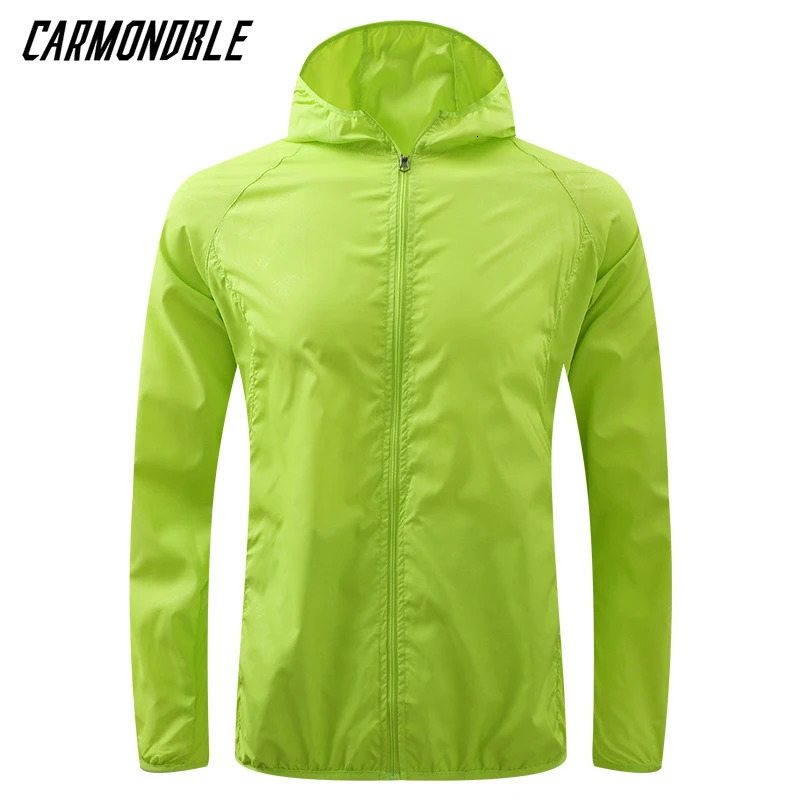 CARMONDBLE UV Protection Ultrathin Sunscreen Clothing Cycling Jacket Unisex Bicycle Sun Protection Coats MTB Long Sleeve Top 250611